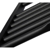 Solar - handdoekradiator Sparkling antraciet ALLE MATEN